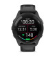 Forerunner® 265 Black Bezel and Case with Black/Powder Gray Silicone Band - 010-02810-10 - Garmin